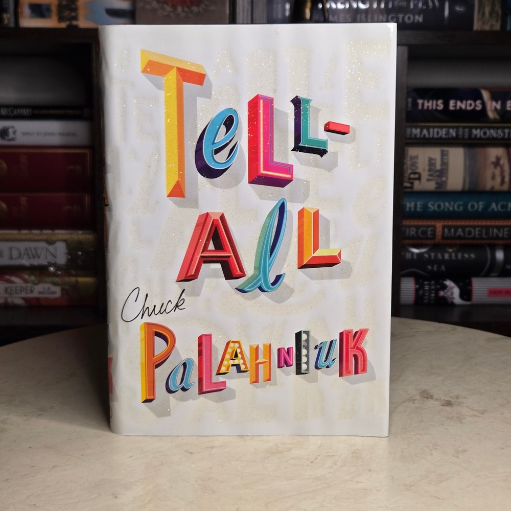 Tell All by Chuck Palahniuk *Signed 1st Edition/1st Print* Fight Club Author